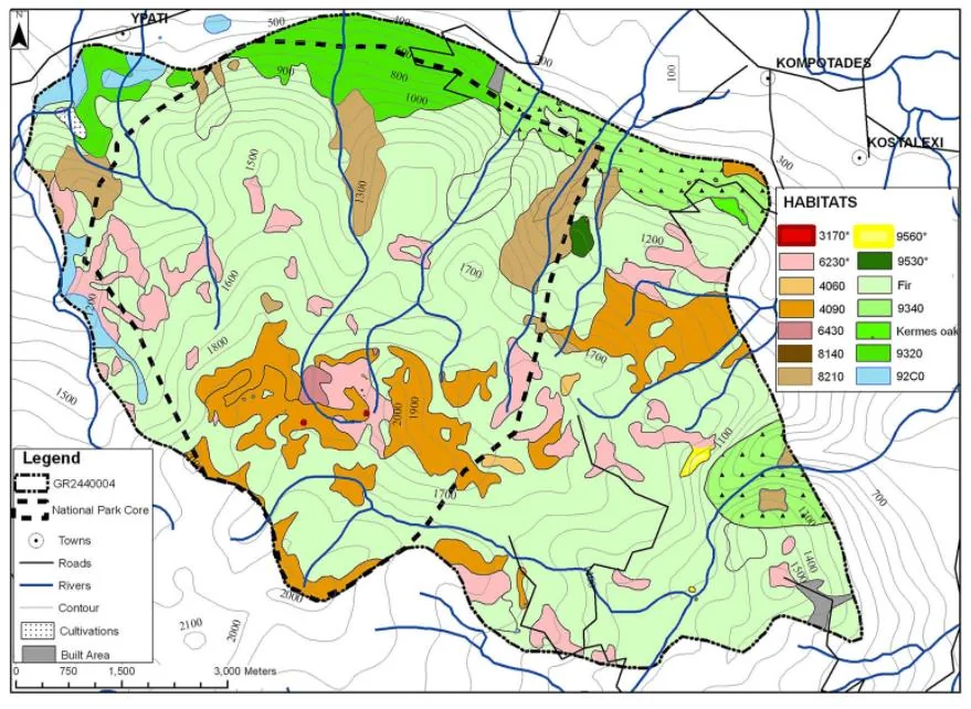 These aerial images can be input into a GIS software package and conve