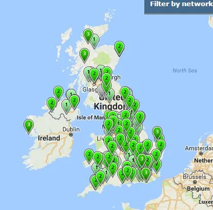 air quality monitoring stations in the uk (source: defra, 2017)